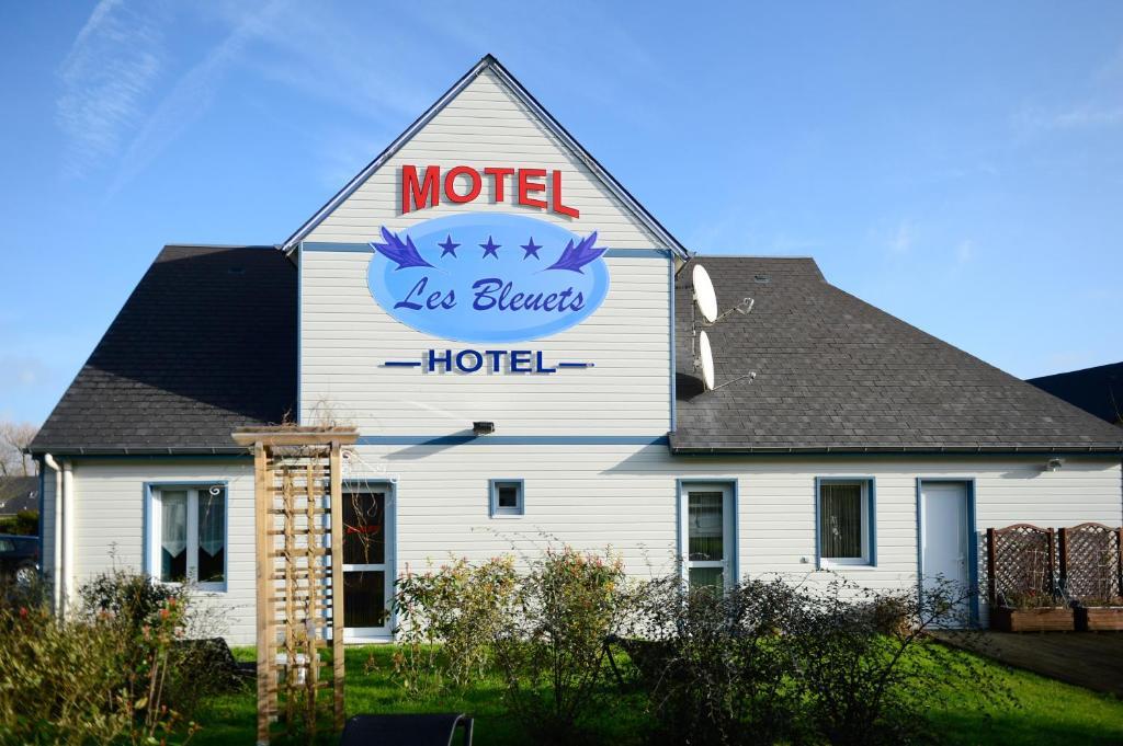 Contact Hotel - Motel Les Bleuets Honfleur Exterior foto